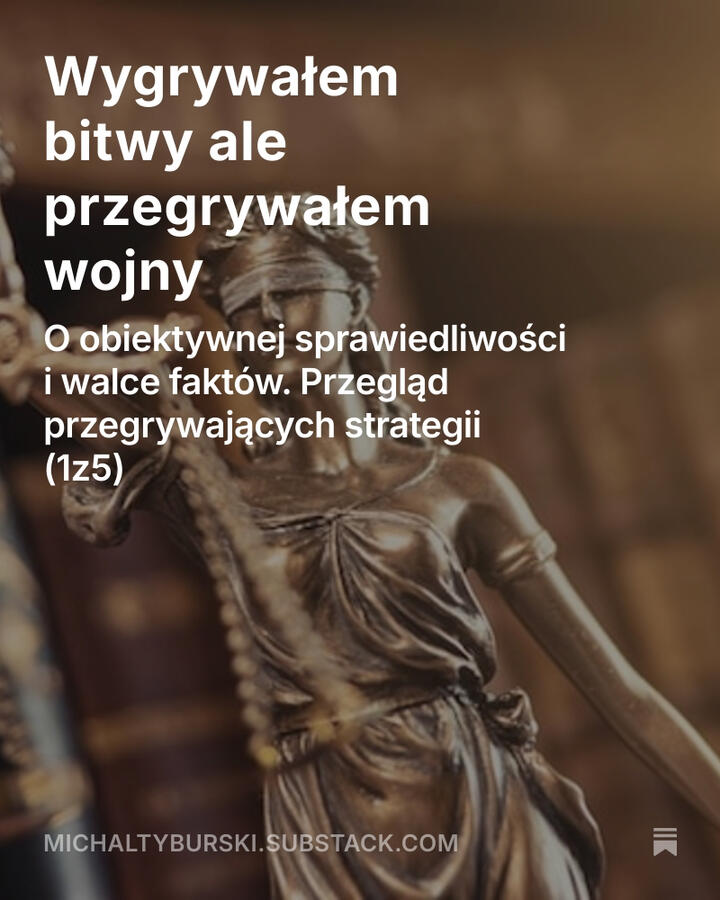 Wygrywałem bitwy ale przegrywałem wojny